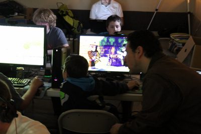 Spring 2015 Minecraft LAN Party, March 2015, photo 9 of 43