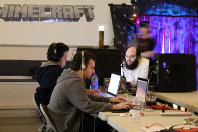 Spring 2015 Minecraft LAN Party, March 2015, photo 11 of 43