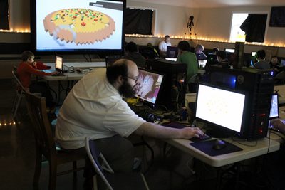 Spring 2015 Minecraft LAN Party, March 2015, photo 39 of 43