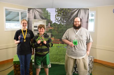 Minecraft and Terraria LAN Party, March 2017, photo 11 of 42