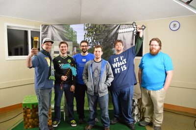 Minecraft and Terraria LAN Party, March 2017, photo 28 of 42