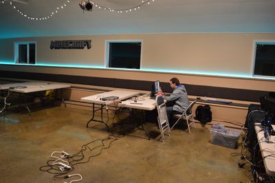 Minecraft and Terraria LAN Party, March 2017, photo 30 of 42